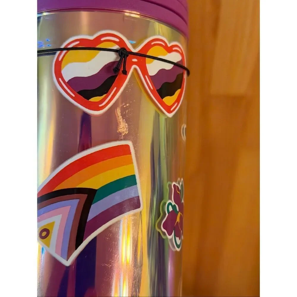 Starbucks Pride LGBTQ+ 2024 Sofie Birkin Vacuum Insulated Tumbler 16 Ounce (6149